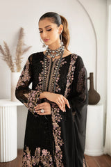 Ramsha - Rangoon Vol-11 - Embroidered Chiffon - D-1106
