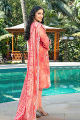 Tawakkal - Thamina Print Embroidered Slub Lawn D-1199