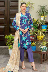 Tawakkal - Zumra Printed BanaDora Slub Lawn D-1578