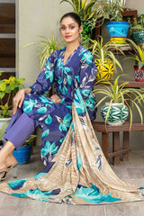 Tawakkal - Zumra Printed BanaDora Slub Lawn D-1578