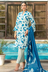 Tawakkal - Zumra Printed BanaDora Slub Lawn D-1579