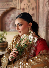 Gulaal - Evayra Embroidered Chiffon - Dinara D-34