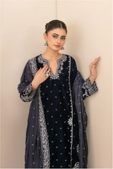 Tawakkal - Milan - Embroidered Velvet - D-5711