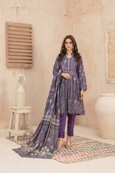 Tawakkal - Aleesa Print Embroidered Staple D-9798
