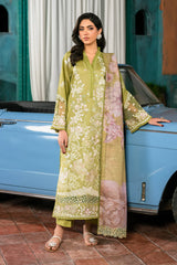 Zarif - Embroidered Lawn - HIRRAM