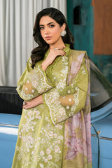 Zarif - Embroidered Lawn - HIRRAM