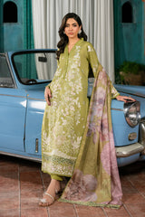 Zarif - Embroidered Lawn - HIRRAM