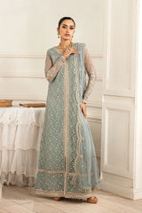 Zarif - Embroidered Net - Lydia