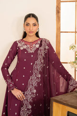 Zarif - Embroidered Lawn - TEHMEEN