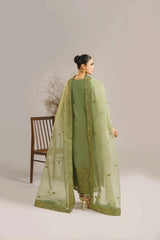 Akbar Aslam - Embroidered Organza - Fareena