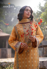 Asim Jofa - Printed Lawn - AJUUB-07