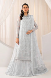 Zarif - Maheer - Embroidered Net - Daria