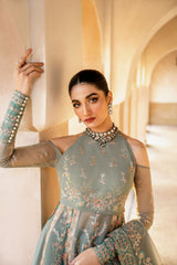 Inara - Aurelia Embroidered Organza - Gossamer
