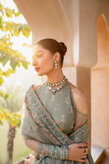 Inara - Aurelia Embroidered Organza - Gossamer