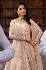 Zarif - Shehnai - Embroidered Net - HEER
