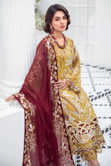 Ramsha - Embroidered Chiffon - F-2105