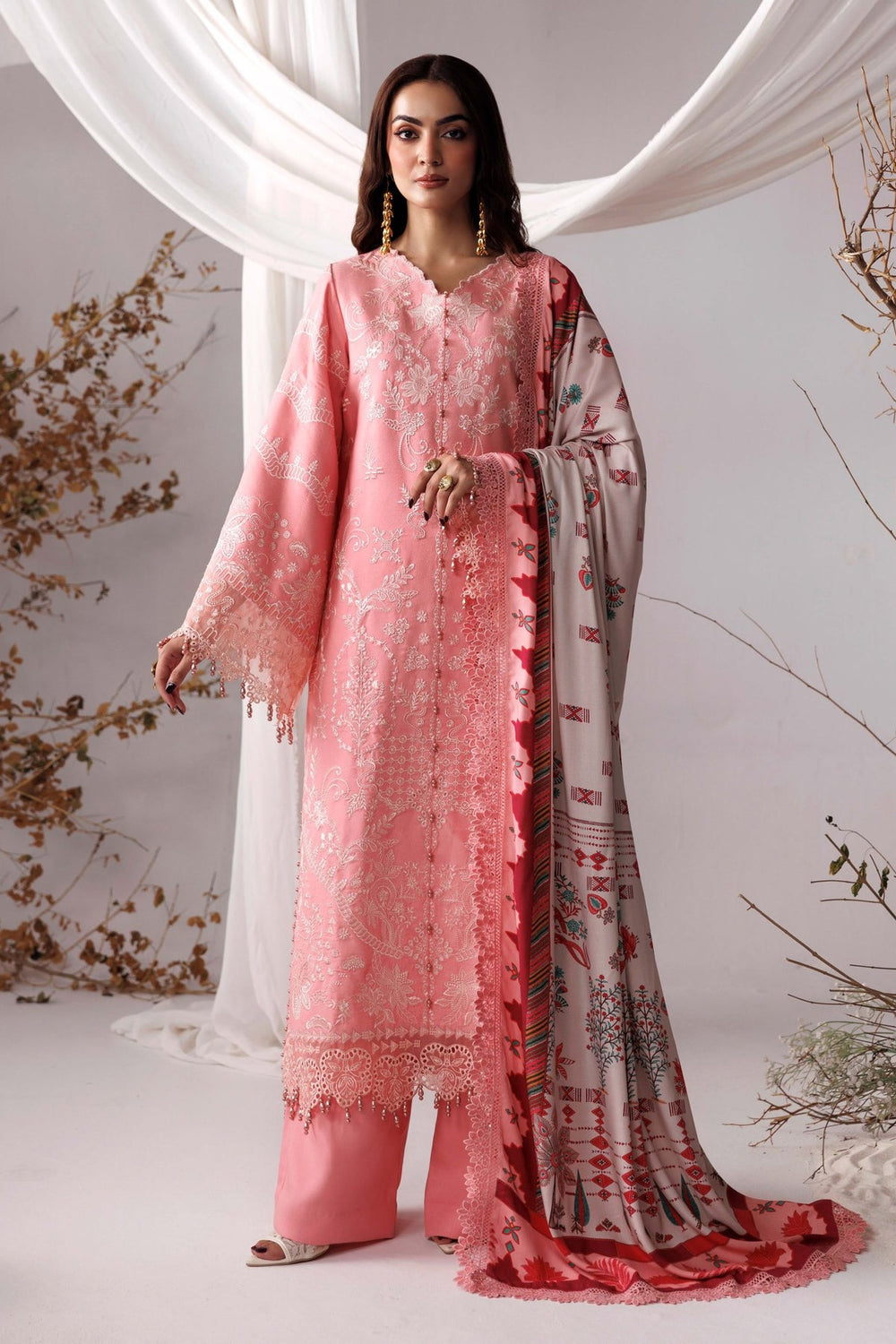 Naqsh Flamingo Pink-00291