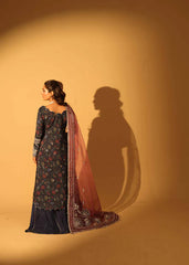 Aylin - Embellished Silk - Sapphire Dusk