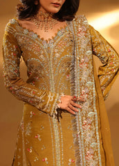 Aylin - Embellished Silk - Mustard Charm