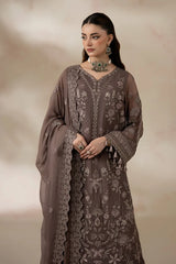 La'Fiora - Imrozia - Embroidered Chiffon -I-280 Oliveira
