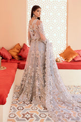 Imrozia Serene - Embellished Net - IB-10 Maya Frost