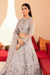 Imrozia Serene - Embellished Net - IB-10 Maya Frost