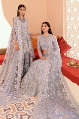 Imrozia Serene - Embellished Net - IB-10 Maya Frost