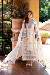 Florent - Serenity III - Embroidered Karandi - Aster