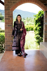 Florent - Serenity III - Embroidered Dobby - Noir
