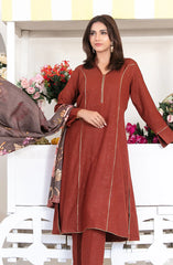 Tawakkal - Laila Plain Leather Peach D-4714