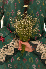 Maryam Hussain - Luxury Lawn - Seashell