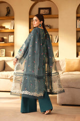 Maryam Hussain - Luxury Lawn - Seashell