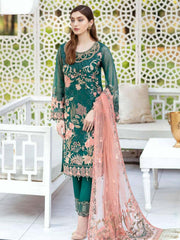 Ramsha - Minhal - Luxury Chiffon Embroidered - M-408