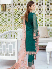 Ramsha - Minhal - Luxury Chiffon Embroidered - M-408