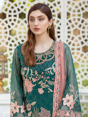 Ramsha - Minhal - Luxury Chiffon Embroidered - M-408