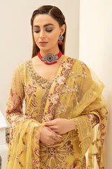Ramsha - Minhal Vol-05 - Embroidered Net - M-506