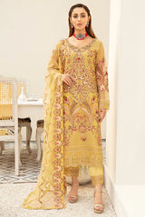 Ramsha - Minhal Vol-05 - Embroidered Net - M-506