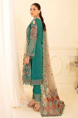 Ramsha - Minhal Vol-07 - Embroidered Organza - M-708