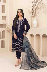 Tawakkal - Minakari Embroidered Velvet D-5278