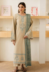 Humdum - Onora'26 - Embroidered Khaddar - D02