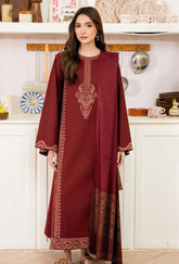 Humdum - Onora'26 - Embroidered Khaddar - D03