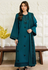 Humdum - Onora'26 - Embroidered Khaddar - D04