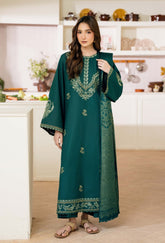 Humdum - Onora'26 - Embroidered Khaddar - D08