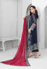 Tawakkal - Afa Embroidered Chiffon D-5103