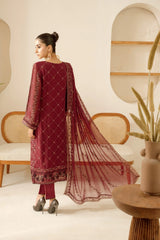 Ramsha - Sonehri - Embroidered Chiffon - BB 105