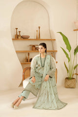 Ramsha - Sonehri - Embroidered Chiffon - BB 106