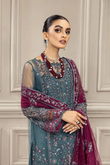 Farasha - Embroidered Net - Rene