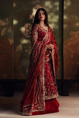 Zarposh - Jahanara Embroidered Organza - Sitara