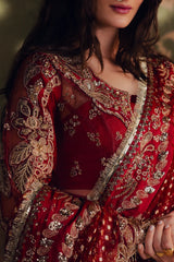 Zarposh - Jahanara Embroidered Organza - Sitara
