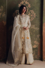 Zarposh - Jahanara Embroidered Organza - Roshanay